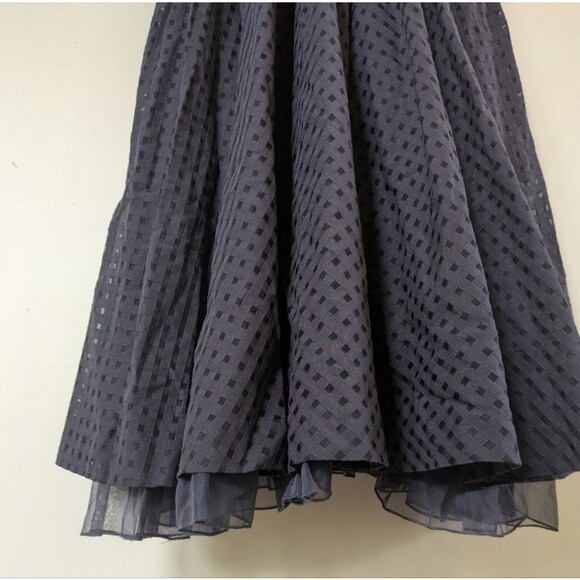 Anthropologie Girls From Savoy Navy Peggy Sue Pinup Midi Dress Size 4 Twee Y2K - Picture 2 of 7